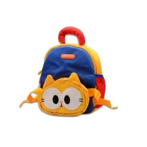 Mochila Gatito Azul y Amarillo