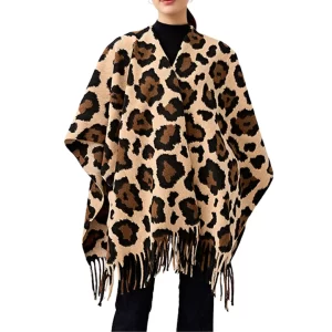 RUANA ANIMAL PRINT
