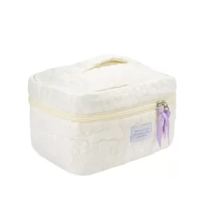Bolsa Para Maquillaje Off White