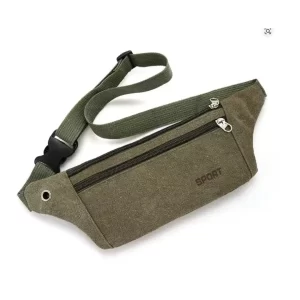 Riñonera de Lona - Verde