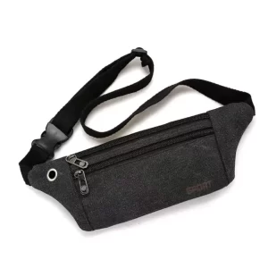 Riñonera de Lona - Negro