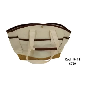 Bolso maternal Beige, Marron y Negro