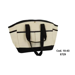 Bolso maternal Blanco y Negro