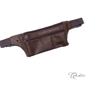 Riñonera Marrón cuerina