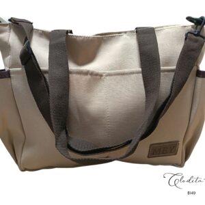 BOLSO LONA CON CIERRE